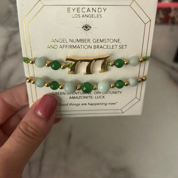 Eye Candy LA Gemstone Bracelet Set - Picture 5 of 5